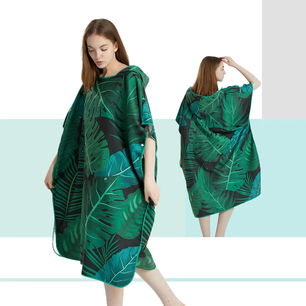 Emerald Leaf Poncho