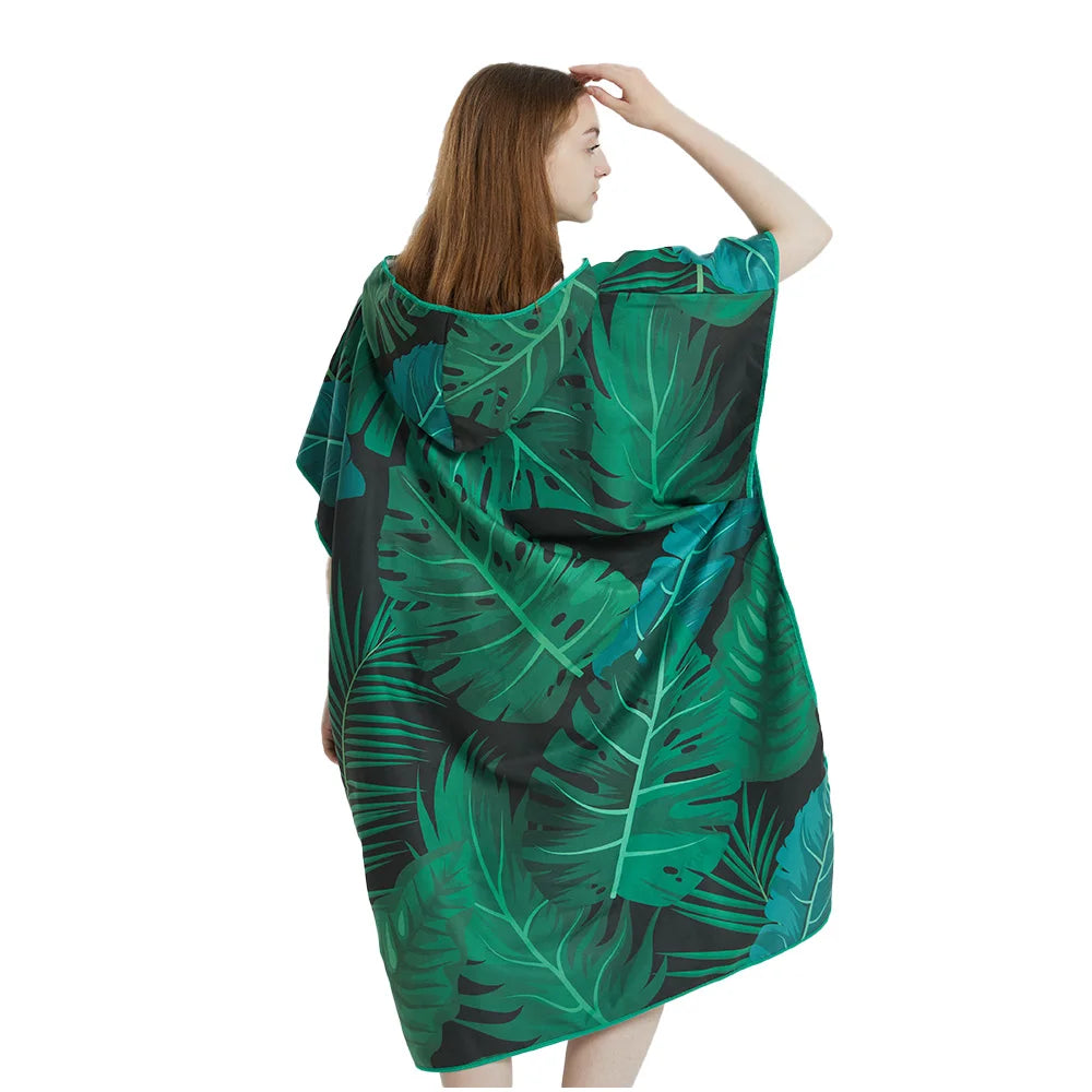 Emerald Leaf Poncho