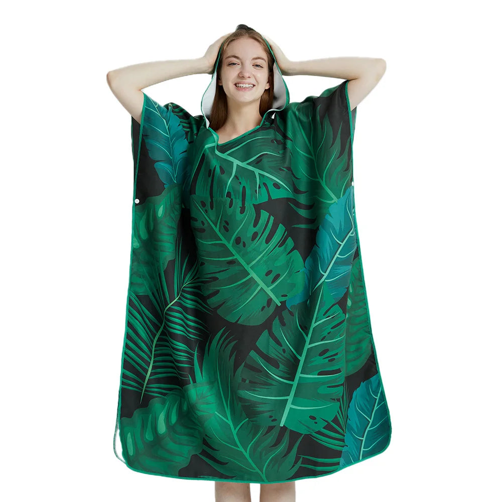 Emerald Leaf Poncho