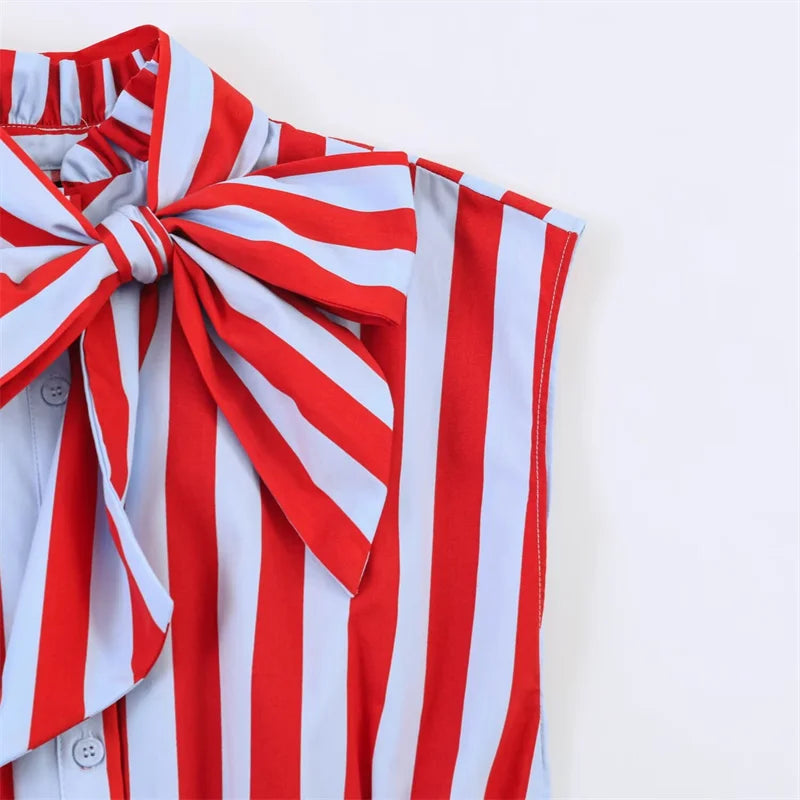 Scarlet Bow Top
