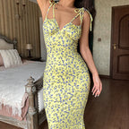 Floral Bodycon Long Dress