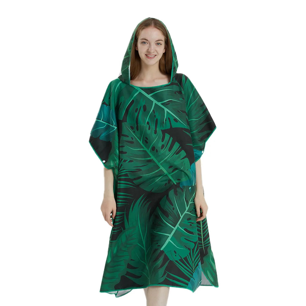 Emerald Leaf Poncho
