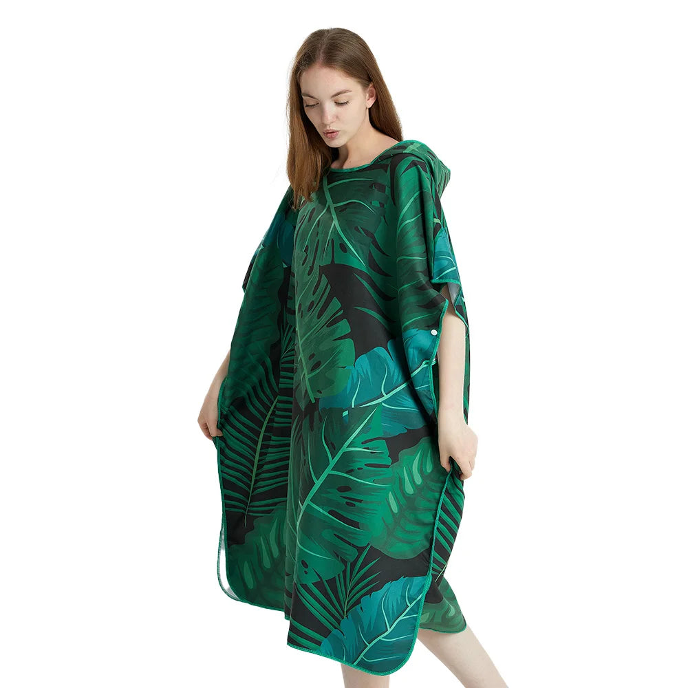 Emerald Leaf Poncho