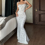 Floral Bodycon Long Dress