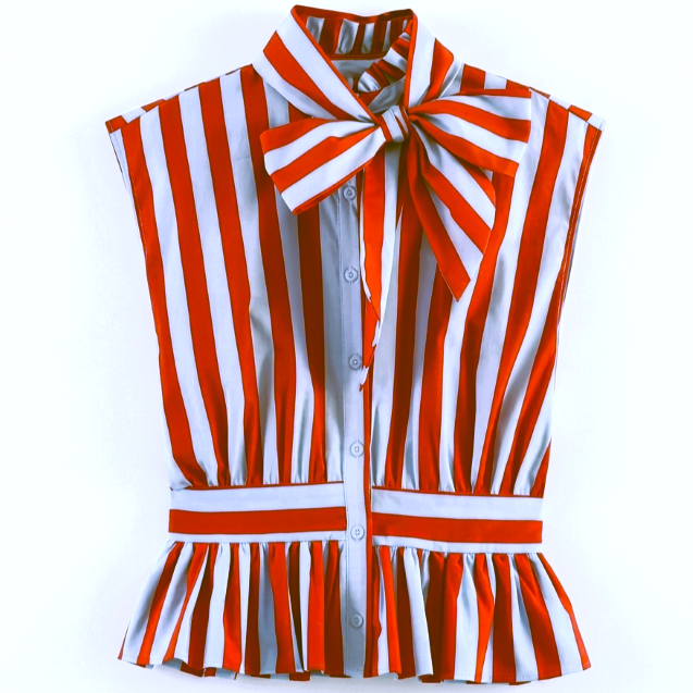 Scarlet Bow Top