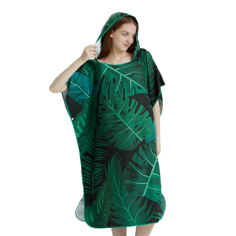Emerald Leaf Poncho