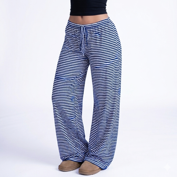 Cozy Striped Leggings